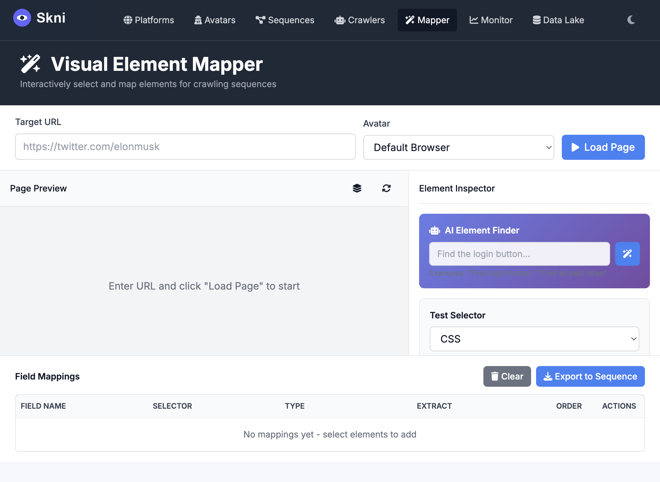 مُخطط العناصر المرئي
